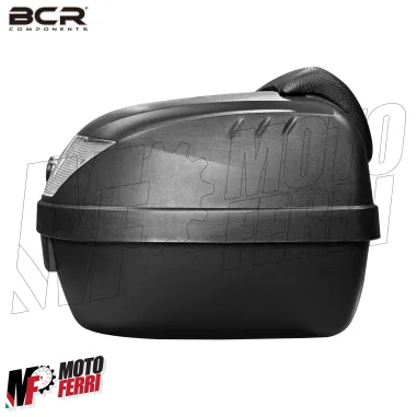 MF5371 Bauletto BCR 28 Litri Piastra e Schienalino Universale Scooter Nero