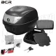 MF5371 Bauletto BCR 28 Litri Piastra e Schienalino Universale Scooter Nero