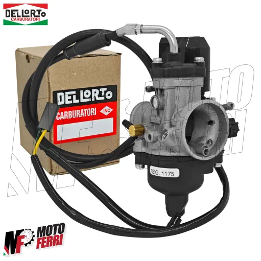 MF5372 Carburatore Dellorto PHVB 20.5 ED Runner FXR 125 180 2T Starter Elettrico
