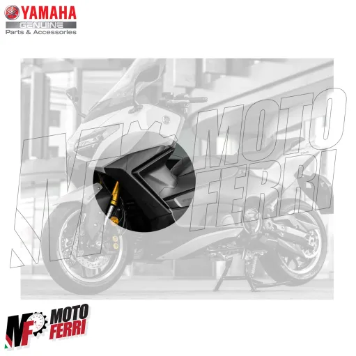 MF6580 Carena Fianchetto Anteriore Sinistra Nero Opaco TMax 560 2025 2026