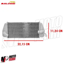 MF6582 Radiatore Malossi Sinistro MHR Applicabile HM VENT FANTIC VALENTI 50 2T 2