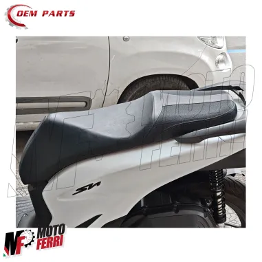 MF5367 Sella Sellone Honda SH 125 150 2020 2021 2022 2023 2024 2025 Pelle Nera