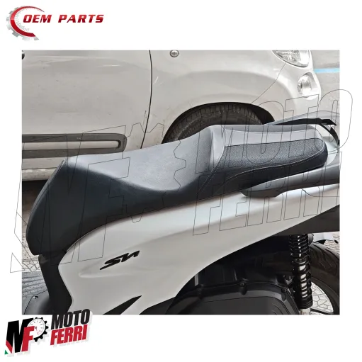 MF5367 Sella Sellone Honda SH 125 150 2020 2021 2022 2023 2024 2025 Pelle Nera
