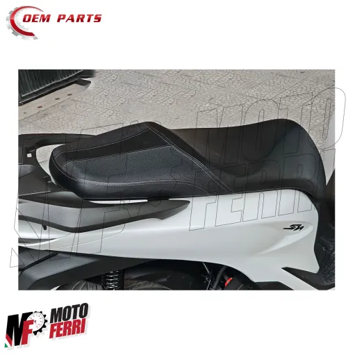 MF5367 Sella Sellone Honda SH 125 150 2020 2021 2022 2023 2024 2025 Pelle Nera