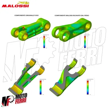 MF6923 Braccio Oscillante Forcella Malossi Piaggio ZIP SP 50 2T LC CNC