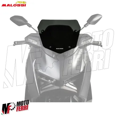 MF8851 Cupolino Malossi Sport Screen Fume' Scuro X-Max 125 300 2025 2026 E5+