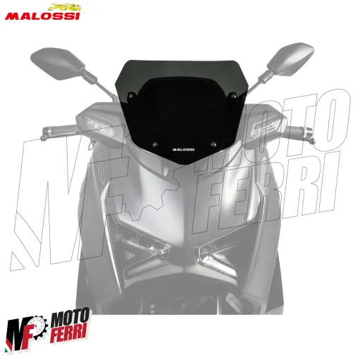 MF8851 Cupolino Malossi Sport Screen Fume' Scuro X-Max 125 300 2025 2026 E5+