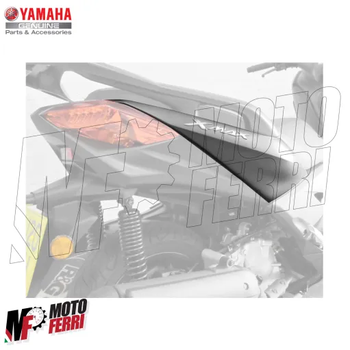MF8553 Carena Posteriore Destra Grigio Opaco X-Max TECH MAX 125 300 2020 2021
