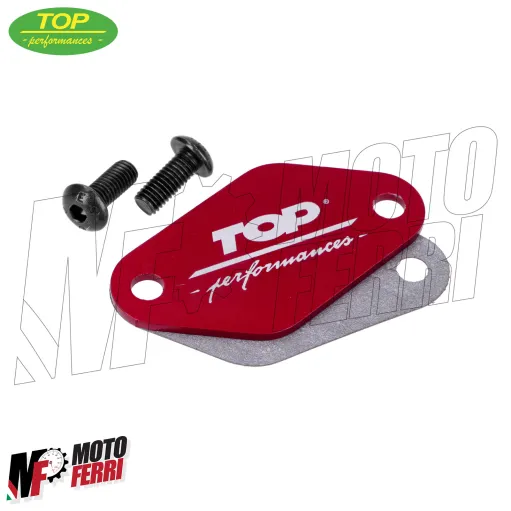 MF6924 Piastrina Pompa Olio Miscelatore TOP Minarelli AM6 Derbi Rosso