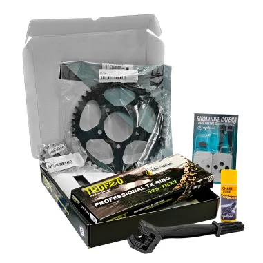 MF8328 Kit Trasmissione Trofeo Benelli Imperiale 400 Corona 46 Pignone 14 - 2019 a 2022