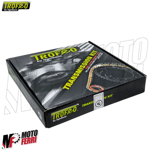 MF8328 Kit Trasmissione Trofeo Benelli Imperiale 400 Corona 46 Pignone 14 - 2019 a 2022