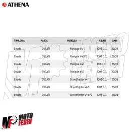 MF5370 Guarnizione Lato Frizione Athena Ducati Streetfighter V4 S 1103 2023/2026 2