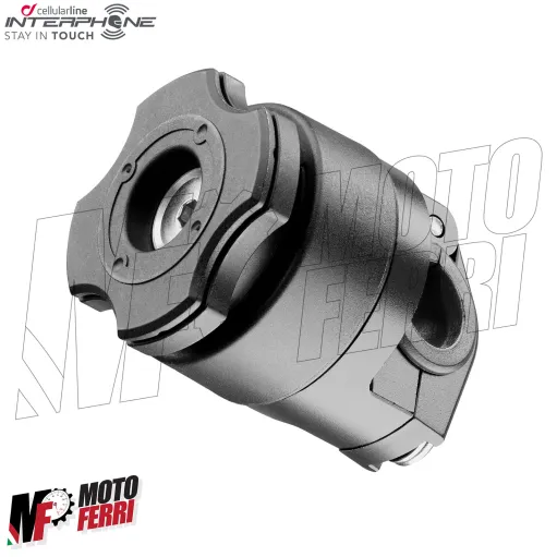 MF4348 Supporto Smartphone da Specchietto Universale Moto CrabPro Interphone