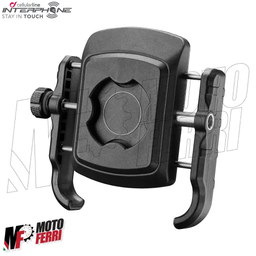 MF4348 Supporto Smartphone da Specchietto Universale Moto CrabPro Interphone