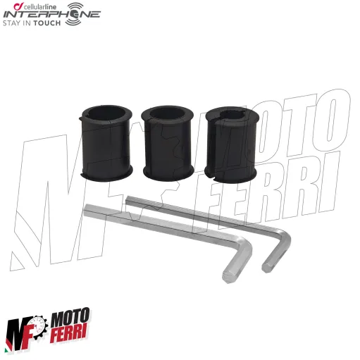 MF4348 Supporto Smartphone da Specchietto Universale Moto CrabPro Interphone