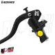 MF8342 Pompa Freno Anteriore Radiale ACCOSSATO 19x18 Leva Nera Fissa Moto
