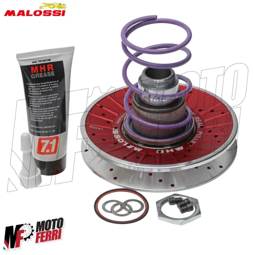 MF6035 OVER RANGE Malossi Aluminium Furia Rossa Piaggio ZIP 50 2T Carter Corto