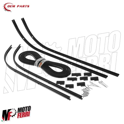 Kit Serie Strisce Listelli Pedana con Puntalini Vespa PK 50 125 S XL FL2 HP Rush