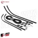 Kit Serie Strisce Listelli Pedana con Puntalini Vespa PK 50 125 S XL FL2 HP Rush