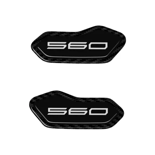 MF6855 Adesivi Tappi Specchietti Carena Resina 3D Yamaha TMax 560 2025 2026