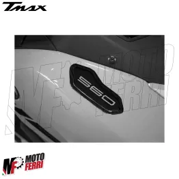 MF6855 Adesivi Tappi Specchietti Carena Resina 3D Yamaha TMax 560 2025 2026 2