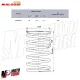 MF4725 Molla Contrasto Variatore Malossi Gialla Honda SH 125 150 da 2001 a 2026