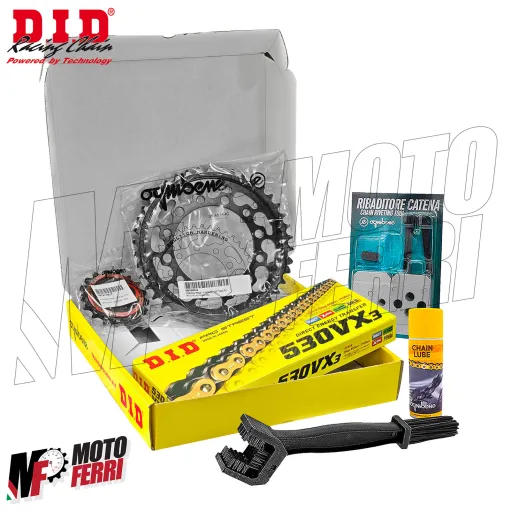 MF4969 Kit Trasmissione DID Suzuki GSX-R 1000 Corona 42 Pignone 17 - 2009 a 2016