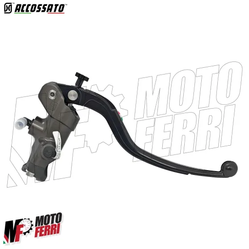 MF8342 Pompa Freno Anteriore Radiale ACCOSSATO 19x18 Leva Naturale Fissa Moto