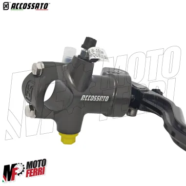 MF8342 Pompa Freno Anteriore Radiale ACCOSSATO 19x18 Leva Naturale Fissa Moto