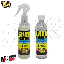 MF3538 Kit Pulizia Moto Scooter DR BIKE CARE Shampoo Cera Lucidante Panno 2