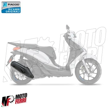 MF4689 Protezione Griglia Marmitta Piaggio Medley 125 200 2024 2025 2026 E5+
