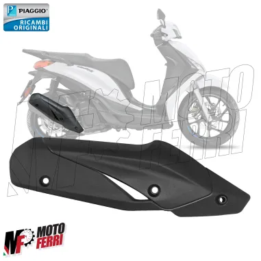 MF4689 Protezione Griglia Marmitta Piaggio Medley 125 200 2024 2025 2026 E5+