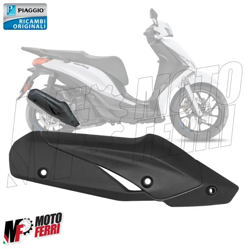 MF4689 Protezione Griglia Marmitta Piaggio Medley 125 200 2024 2025 2026 E5+