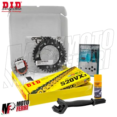 MF3345 Kit Trasmissione DID Honda XADV X-ADV 750 Corona Pignone da 2017 a 2026