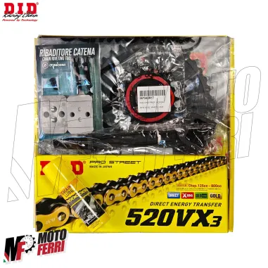 MF9863 Kit Trasmissione DID Honda NC 750 S - X DCT Corona Pignone da 2014 a 2020