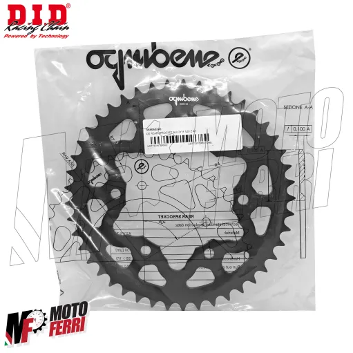 MF9866 Kit Trasmissione DID GP Yamaha YZF R6 600 Corona Pignone da 2006 a 2024