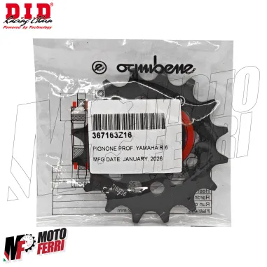 MF9866 Kit Trasmissione DID GP Yamaha YZF R6 600 Corona Pignone da 2006 a 2024
