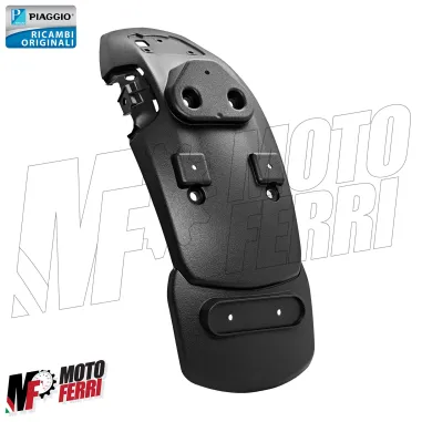 MF7047 Parafango Portatarga Posteriore Nero Beverly 300 310 400 da 2021 a 2026