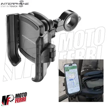 MF6899 Supporto Cellulare Smartphone Beverly 300 310 400 Specchietto Crab PRO