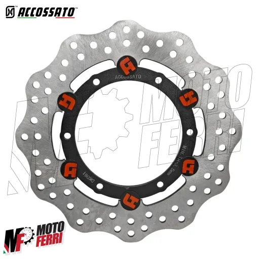MF9867 Disco Freno Anteriore Posteriore Accossato Vespa GTS 300 dal 2008 al 2023