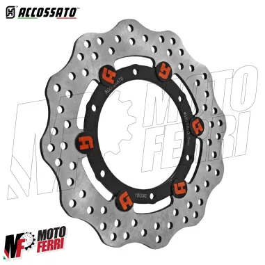MF9867 Disco Freno Anteriore Posteriore Accossato Vespa GTS 300 dal 2008 al 2023