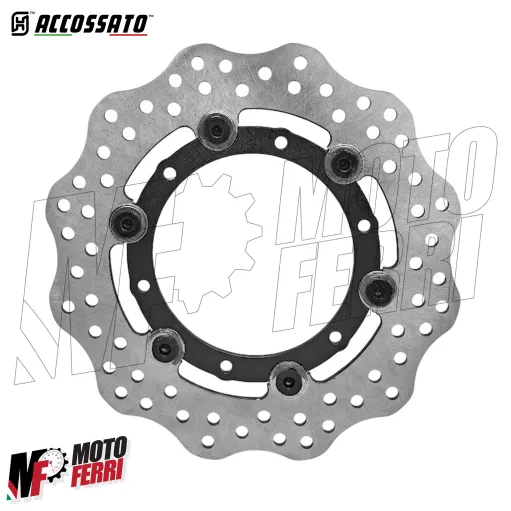 MF9867 Disco Freno Anteriore Posteriore Accossato Vespa GTS 300 dal 2008 al 2023
