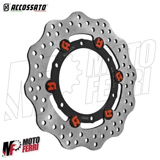 MF9867 Disco Freno Anteriore Accossato Piaggio Vespa GTS 310 2024 2025 2026 E5+