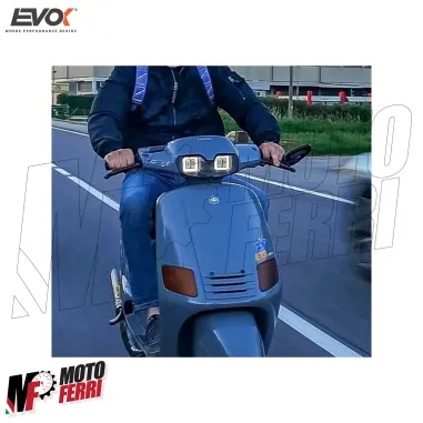 MF2789 Faro Fanale Anteriore Iron Led EVOK ZIP Fast Rider RST 50 - 1996 1997