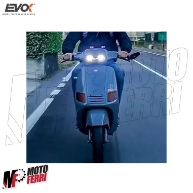 MF2789 Faro Fanale Anteriore Iron Led EVOK ZIP Fast Rider RST 50 - 1996 1997