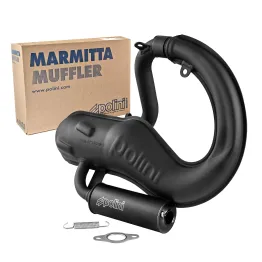 MF1012 Marmitta Polini Vespa 50 PK XL HP FL con Silenziatore in Alluminio