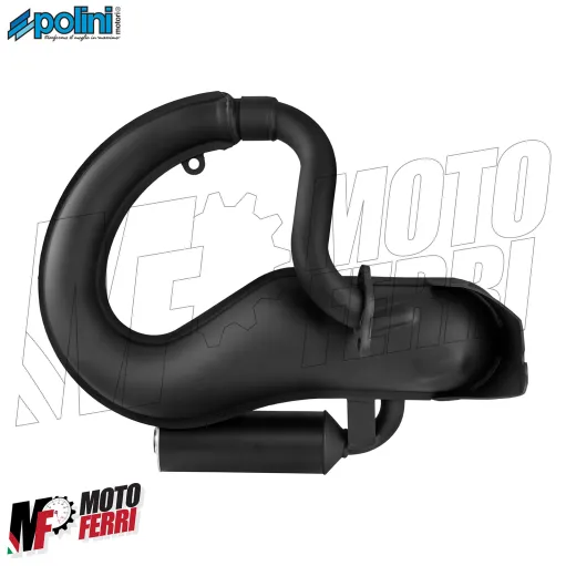 MF1012 Scarico Marmitta Polini Vespa 50 PK S XL HP Silenziatore in Alluminio