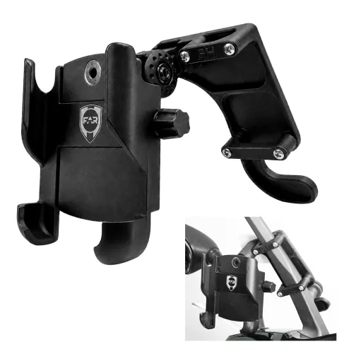 MF4974 Supporto Porta Smartphone Telefono FAR Honda SH 125 150 300 350 2020/2026