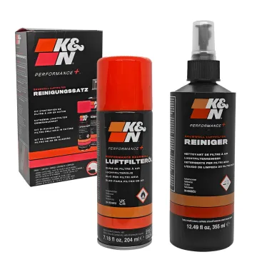 MF3006 Kit Pulizia Filtro Aria KN K&N Sport Sportivo Detergente Olio Moto Auto
