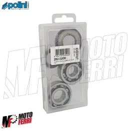 Kit Revisione Albero Motore Cono 20 Cuscinetti Paraoli Polini Vespa 125 ET3 Primavera 2